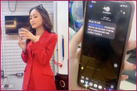 BTV Xuân Anh VTV đính chính lương 70 triệu/ tháng kèm số dư 3 tỷ: 'Giàu vậy mà mình vẫn vất vả như bây giờ ư?'