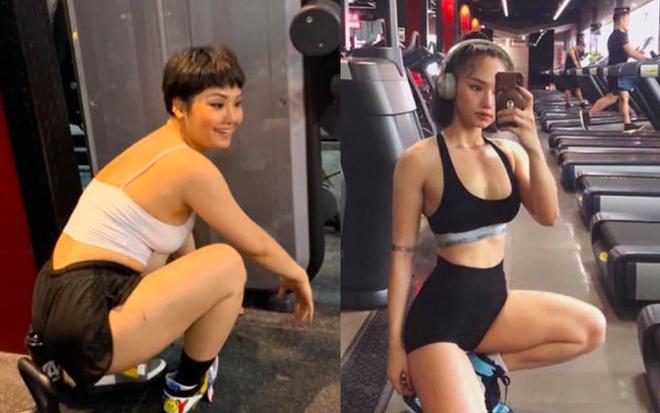 Ngoại hình thay đổi của Miu Lê, Angela Phương Trinh nhờ tập gym-1