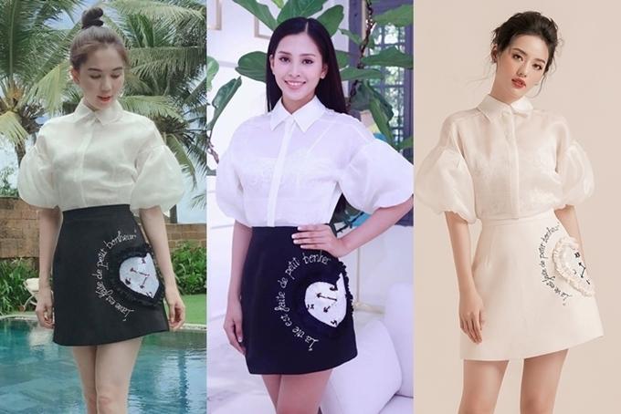 Tiểu Vy từ lép vế đến ngang ngửa Ngọc Trinh khi đụng hàng-6