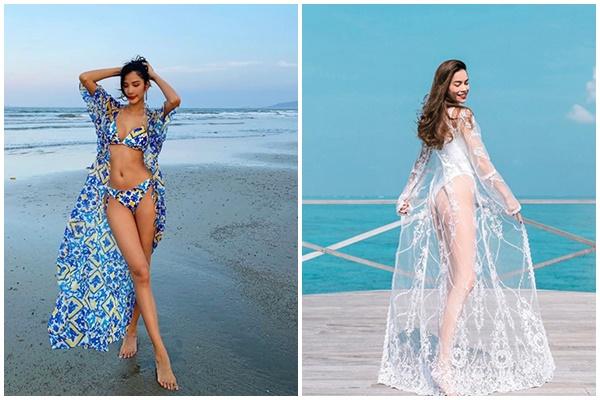 Tiên Nguyễn, Võ Ngọc Trân khoe dáng đầu hè với bikini-9