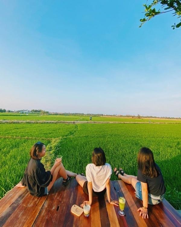 Quán cà phê giữa đồng lúa ở Hội An vừa yên bình vừa chill hết sức-4