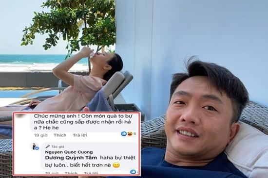 Cường Đô La ngầm xác nhận Đàm Thu Trang mang thai sắp đến ngày sinh