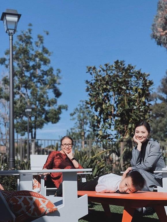 Mẹ chồng tuyệt vời của diễn viên Diệu Hương hiếm hoi lộ diện bên con cháu tại Mỹ-2