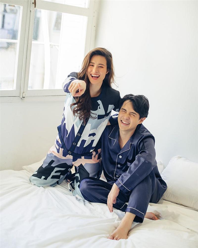 Đông Nhi bầu 3 tháng mà Ông Cao Thắng bụng lùm lùm không hề kém cạnh-7