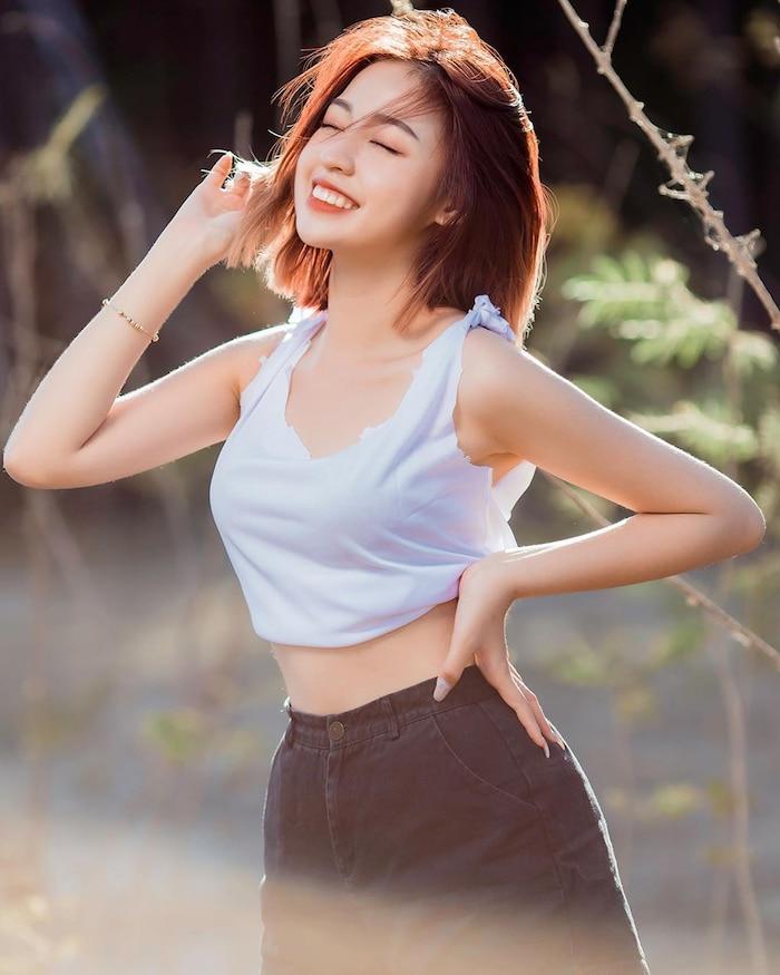 Hotgirl Bắp cần bơ Thanh Tâm tiết lộ lý do thân hình vốn mi nhon vượt tiêu chuẩn nhưng lên hình lại đô con-1