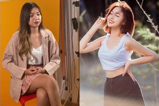 Hotgirl 'Bắp cần bơ' Thanh Tâm tiết lộ lý do thân hình vốn mi nhon vượt tiêu chuẩn nhưng lên hình lại 'đô con'