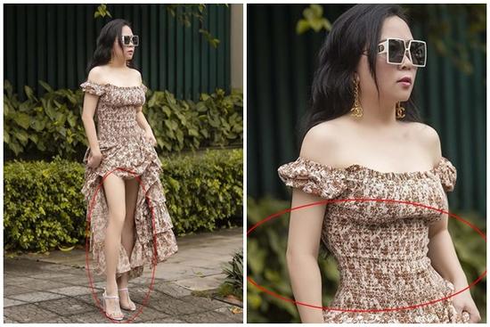 Phượng Chanel bị bóc mẽ photoshop da trắng toát, đầu gối biến mất