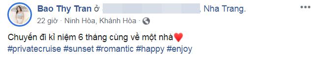 Tuyên bố không bao giờ đăng ảnh chồng đại gia, Bảo Thy bị bóc trước sau bất nhất-1