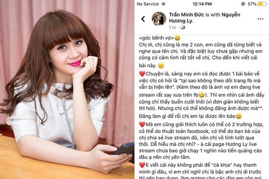 Lưu Thiên Hương bị chồng 'thánh nữ cover' lên mặt 'dạy dỗ' gay gắt sau status 'cà khịa' Hương Ly