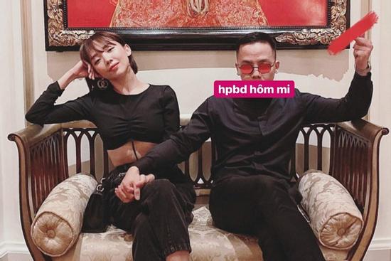 Đăng ảnh mừng sinh nhật Tóc Tiên, Hoàng Touliver gây bất ngờ với lời chúc quá ngắn