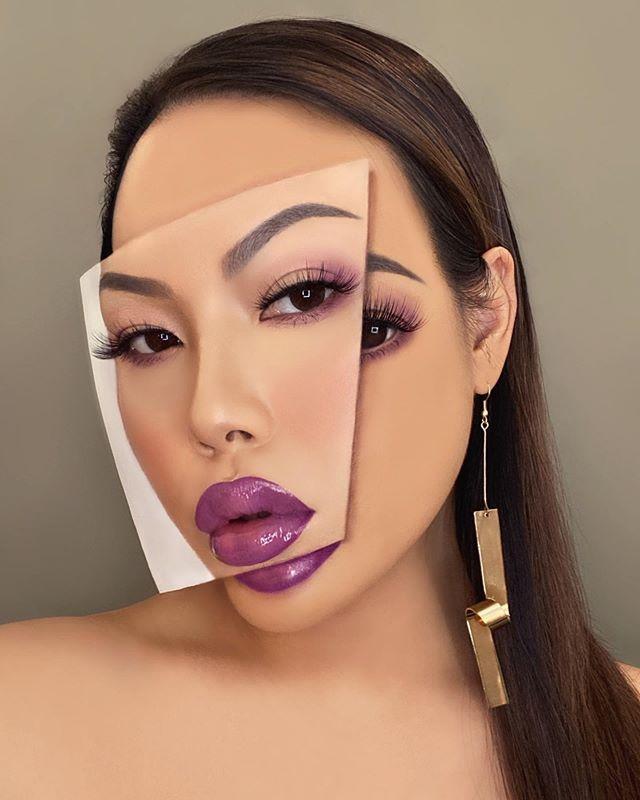 3 thánh trang điểm siêu thực khiến dân mạng ngỡ là photoshop-3