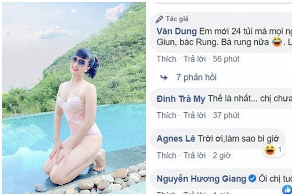 Đoan Trang diện bikini gợi cảm phơi nắng trên bãi biển-7
