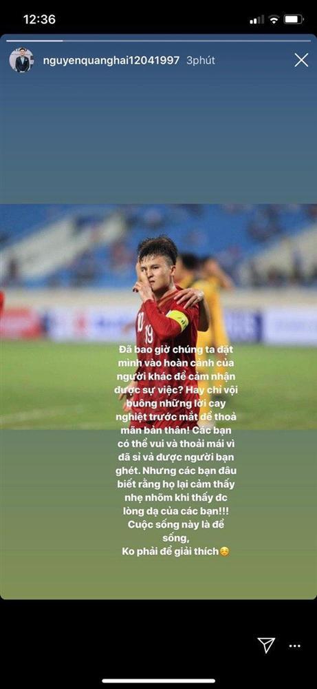 Áp lực khi bị dân mạng công kích, bạn gái mới Quang Hải: Đa khẩu hạ lưu tình-3