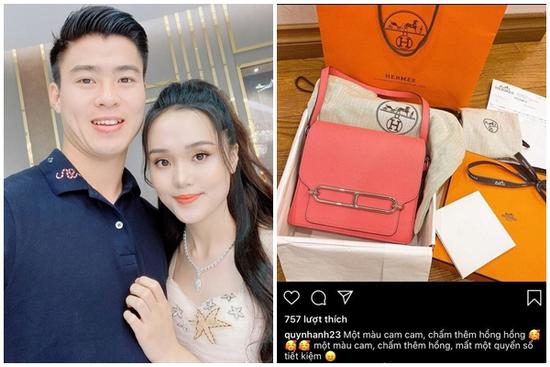 Sau tin đồn bị Duy Mạnh 'đi đường quyền', Quỳnh Anh khoe túi Hermès giá bằng quyển sổ tiết kiệm mà vẫn muốn vòi vĩnh thêm