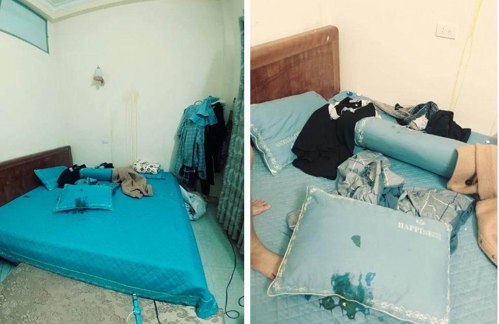 Clip: Bạn gái đi ăn đêm với chị, thanh niên bực tức phá phòng trọ người yêu, ném cả trứng lên tường, chăn, gối...-2