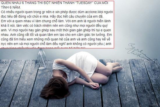 Đang yêu say đắm phát hiện mình là 'Tuesday' của mối tình 6 năm nhưng 'đắng' nhất là màn lật kèo của bạn trai