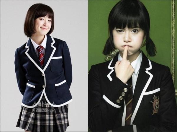 Goo Hye Sun: 2008, Goo Hye Sun nổi tiếng toàn châu Á với vai Geum Jan Di trong Vườn sao băng. Vẻ xinh xắn, đáng yêu cùng nét diễn hoạt bát, lanh lợi đã đưa Goo Hye Sun thành một trong những mỹ nữ học đường thời kỳ đầu của làn sóng Hallyu. Sau thành công vang dội của Vườn sao băng, nữ diễn viên để lại ấn tượng qua các phim Nữ phi công xinh đẹp, Đôi mắt thiên thần, Blood…