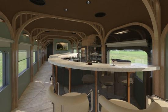 Ở Việt Nam có những đoàn tàu du lịch nội thất 5 sao xịn như máy bay, nhân viên phục vụ cũng chuẩn chẳng kém tiếp viên hàng không