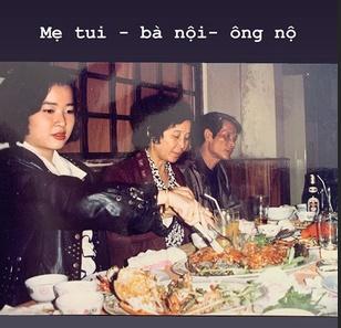 Không chỉ bố mà từ bà nội, ông nội đến mẹ Á hậu Huyền My đều sở hữu style chất chơi-7