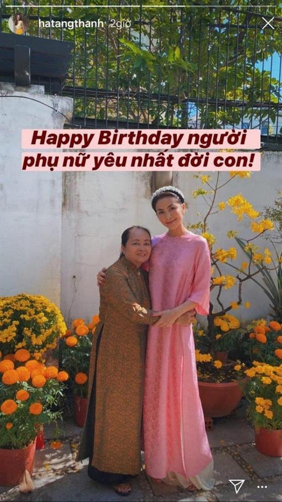 Lâu lâu Tăng Thanh Hà mới cho mẹ ruột lên sóng-1