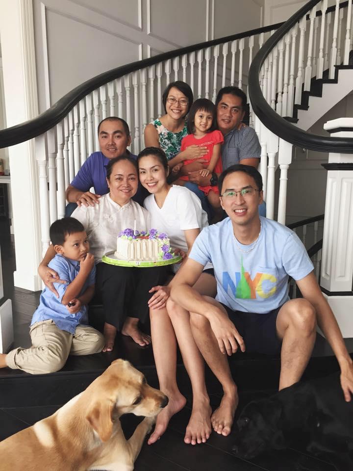 Lâu lâu Tăng Thanh Hà mới cho mẹ ruột lên sóng-9