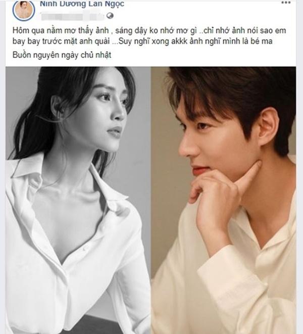 Hội sao Việt lậm phim: Ninh Dương Lan Ngọc phát cuồng, ngủ cũng mơ thấy Lee Min Ho-4