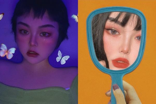 Không có gì đau đớn bằng hot girl Tik Tok tắt nhầm filter lúc livestream: Sai một li, đi một nữ thần-1