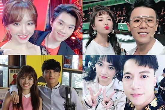Chụp hình cùng sao nam kém tuổi, nhan sắc U40 của Hari Won gây ngỡ ngàng
