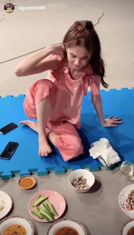 Thân hình Ngọc Trinh chỉ còn trơ khung xương gây ám ảnh-3