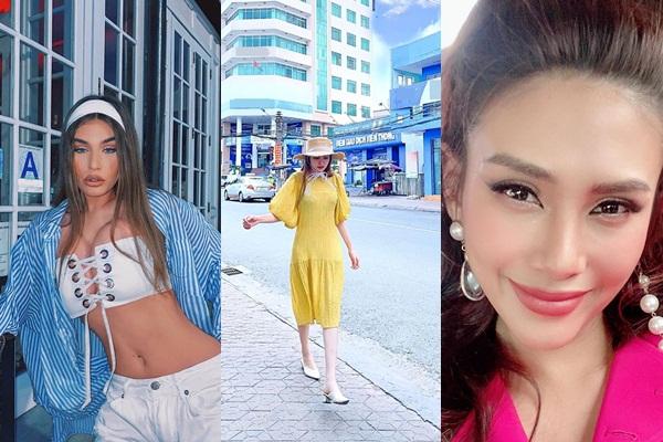 Hoa hậu Diễm Hương hào hứng khi gặp bà Tân Vlog, đôi dép tổ ong huyền thoại gây chú ý-5