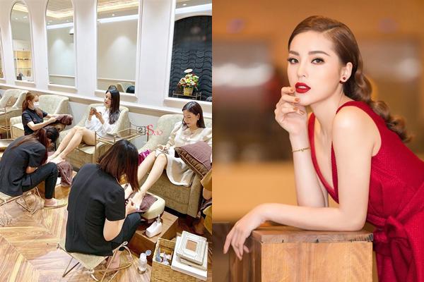 Hoa hậu Kỳ Duyên nhượng quyền điều hành tiệm nail từng gây nhiều tranh cãi-1