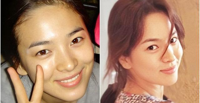 Cặp mỹ nhân Song Hye Kyo - Son Ye Jin: Ai đẹp hơn khi gột sạch son phấn?-7
