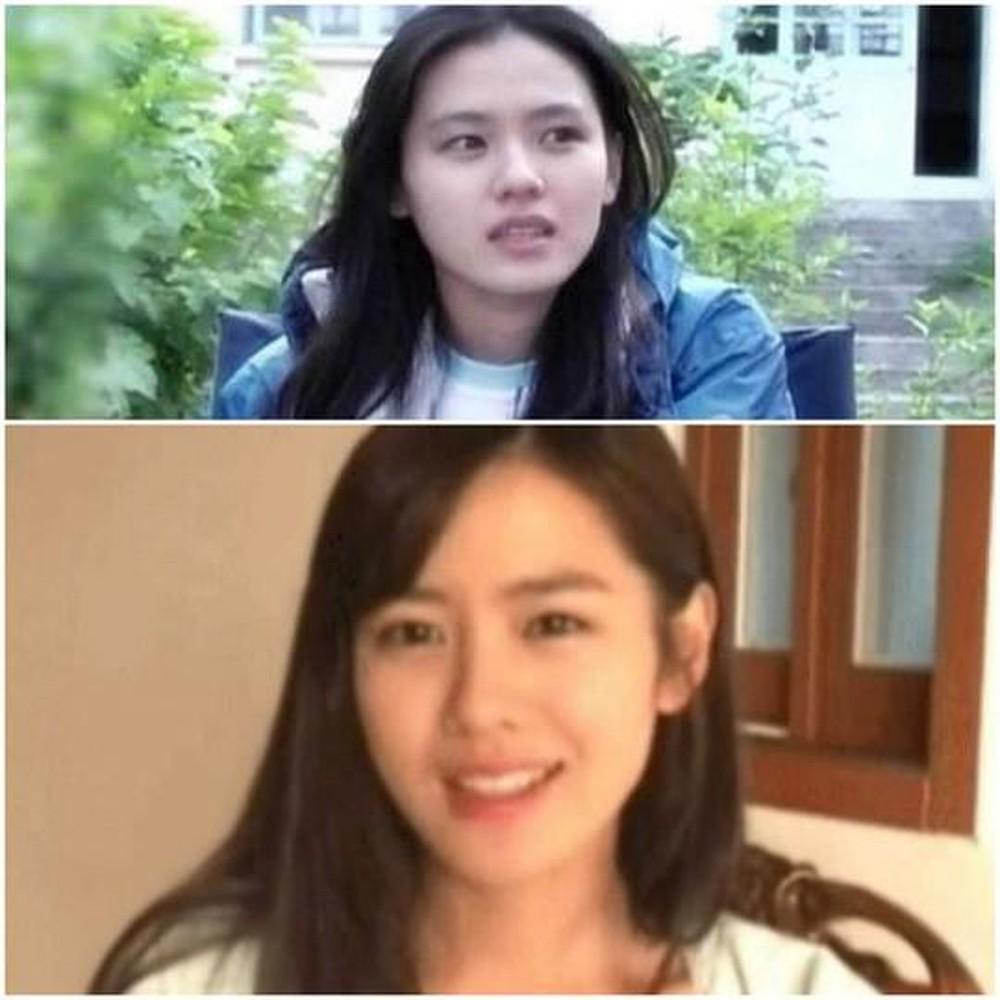 Cặp mỹ nhân Song Hye Kyo - Son Ye Jin: Ai đẹp hơn khi gột sạch son phấn?-13