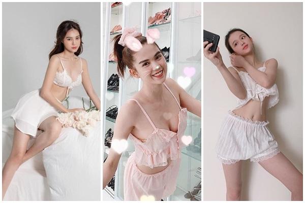 Đụng hàng áo bratop Versace: Lệ Quyên - Minh Hằng - Tiên Nguyễn lên sóng 3 phong cách khác nhau-9