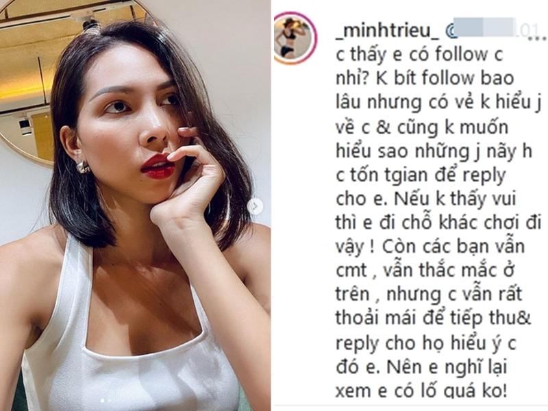 Minh Triệu nổi đóa khi bị chỉ trích bán quần áo nhưng phân biệt khách hàng-3