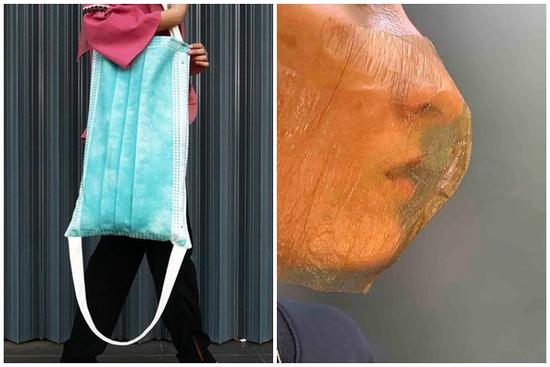 Chiếc túi hình khẩu trang khổng lồ được dân mạng tìm mua