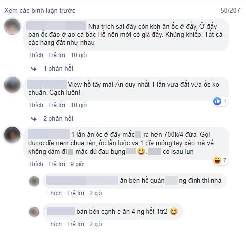 Cô gái đăng ảnh một bàn ốc ở hồ Tây cho chị em đoán giá, không ngờ ai cũng đoán lệch, hóa đơn thật khiến mọi người câm nín-5