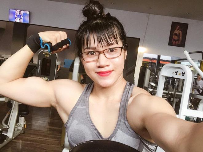 Cô gái 19 tuổi có gương mặt baby, cơ bắp cuồn cuộn giờ ra sao?-9