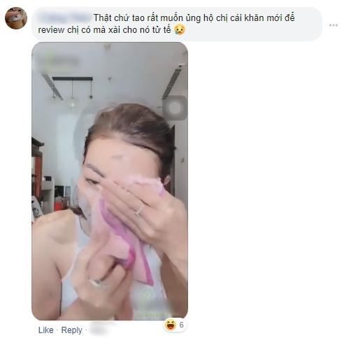 PR đủ thứ trên đời nhưng Thanh Hương Lan Cave bị chỉ trích tiếc tiền, dùng giẻ nát lau mặt-5