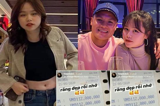 Bị chê 'giàu mà xấu', bạn gái mới Quang Hải công khai hóa đơn hơn 100 triệu trùng tu nhan sắc