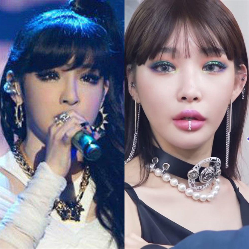 Nữ thần Kpop thế hệ mới Chungha gây shock khi phẫu thuật thẩm mỹ giống hệt 2NE1 Park Bom-1
