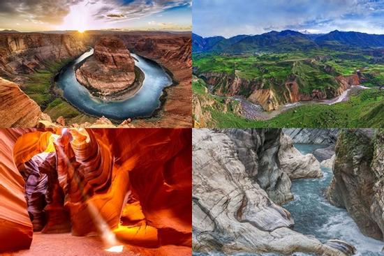 Chiêm ngưỡng những hẻm núi đẹp nhất trên Trái đất