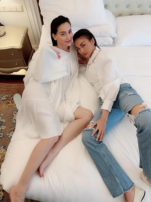 Lần đầu tiên Hồ Ngọc Hà khoe ảnh không giấu bụng sau tin đồn mang song thai-7