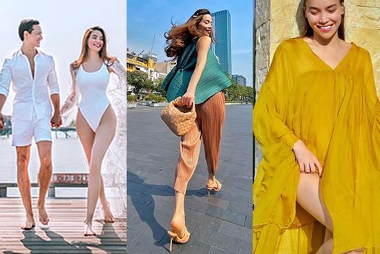 Sự thay đổi ngoại hình của Hồ Ngọc Hà trong 3 tháng đầu mang thai đôi