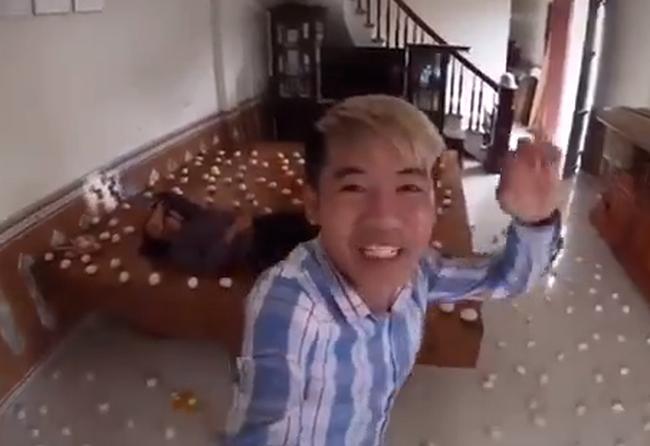 Làm clip troll mẹ, con trai bà Tân Vlog bị chỉ trích nặng nề vì quá lãng phí đồ ăn-1