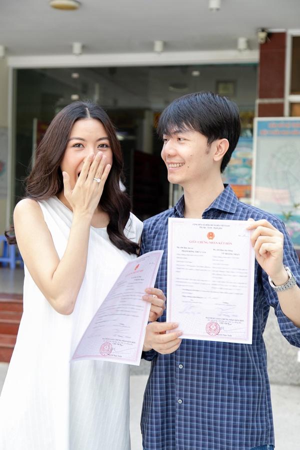 Á hậu Thúy Vân đăng ký kết hôn, chính thức trở thành vợ người ta-4