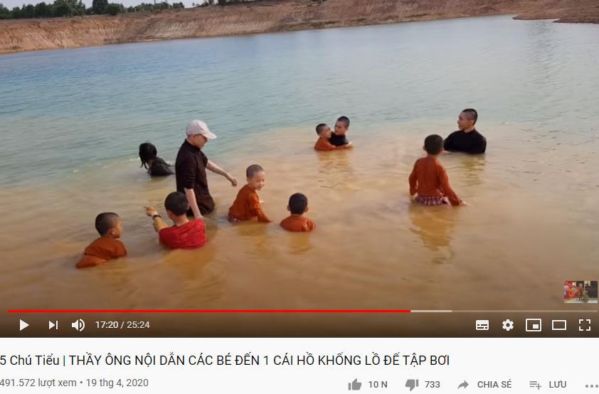 Bất ngờ trước ngoại hình cao lớn của 5 chú tiểu từng gây bão tại Thách Thức Danh Hài-1