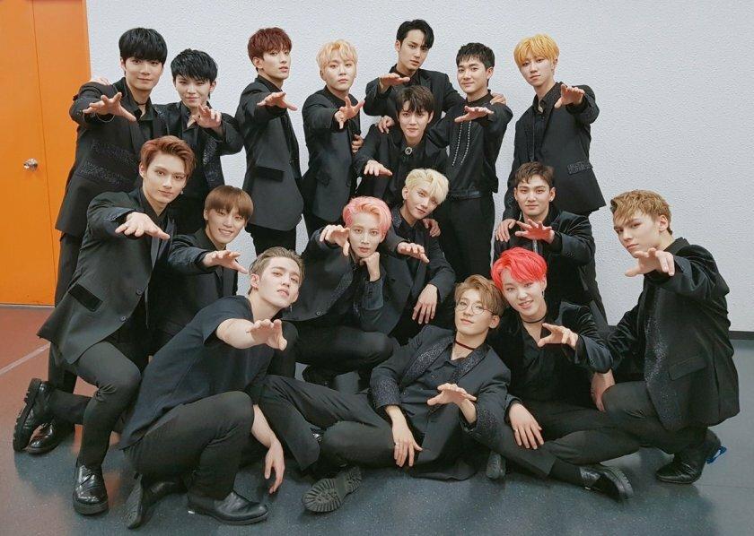 Seventeen và Nuest chính thức chung một nhà với BTS-3