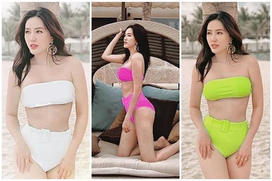 Giàu mà tiết kiệm như Bảo Thy thì ông xã đại gia được nhờ quá: 1 bộ áo tắm photoshop thành nhiều màu tha hồ 'sống ảo'