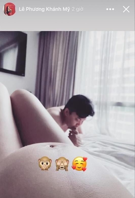 Bầu bí sắp đẻ, Vân Navy lộ ảnh giường chiếu nóng rẫy với ông xã doanh nhân-3